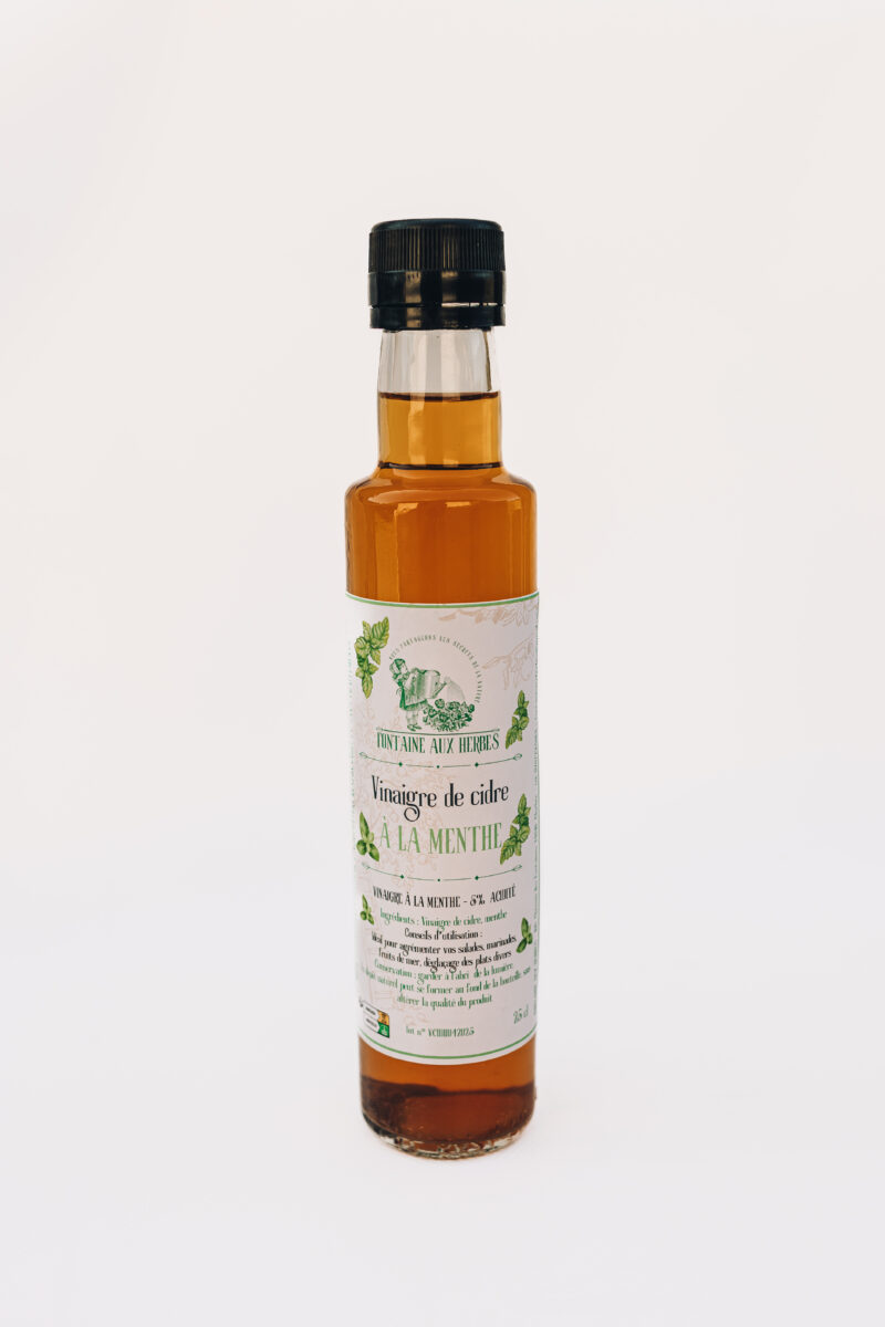 Vinaigre de cidre à la Menthe – Image 2