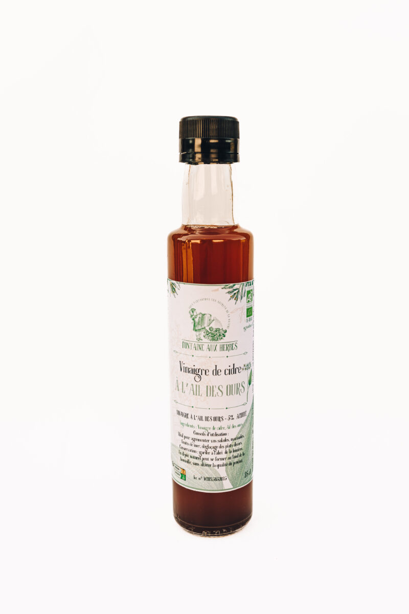 Vinaigre de cidre à l’Ail des Ours – Image 2