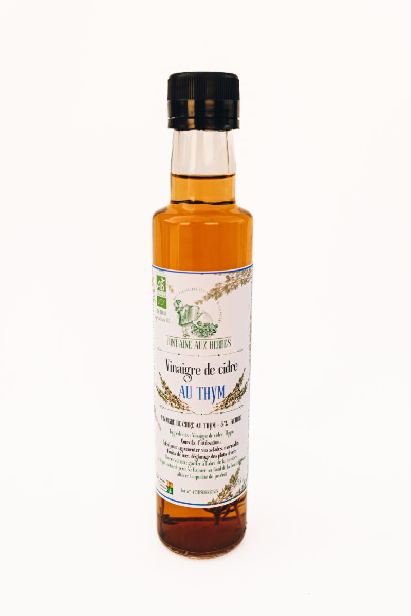 Vinaigre de cidre au Thym – Image 2