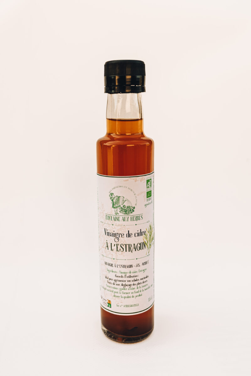 Vinaigre de cidre à l’Estragon – Image 2